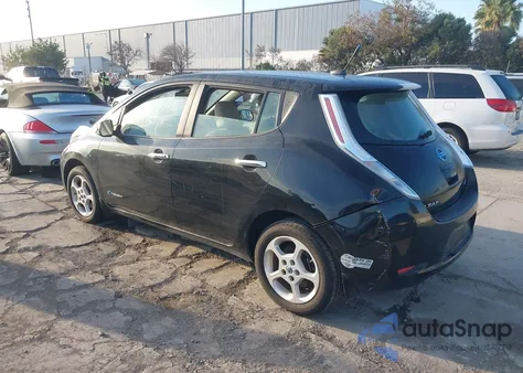 2013 Nissan Leaf Sv from USA, damaged, VIN 1N4AZ0CP6DC402098